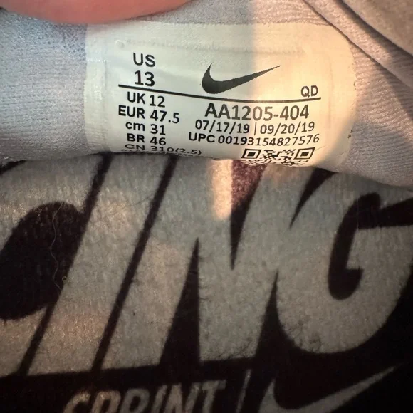 Nike Zoom 400 Track Cleats - Picture 5 of 6